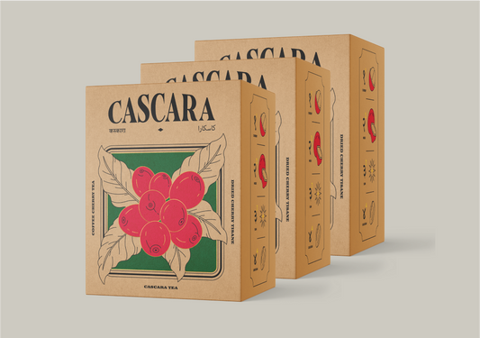Specialty Cascara: 'Loose Leaf Tea' - Single Origin, Ratnagiri Estate - Set of 3 x 100 G [300 G]